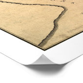 Poster Agritourisme général de Washington Mt Vernon Carte (Coin)