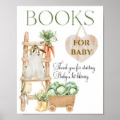 Poster Agritourisme local Boissons de Baby shower rustiqu (Devant)