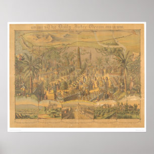 Poster Agrume du sud de CA juste, Chicago, IL. (0283A)