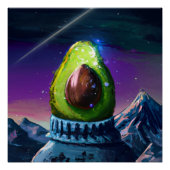 Poster Aguacate llegó a la cima (Devant)