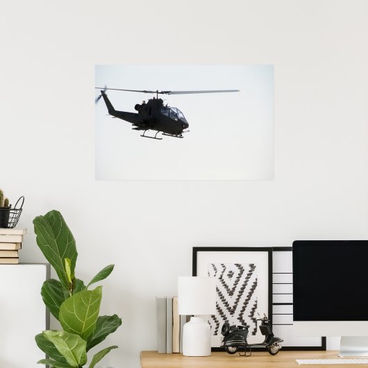 Poster AH-1 Cobra (Bureau à domicile)