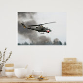 Poster AH-1 Cobra - Hélicoptère d'attaque (Cuisine)
