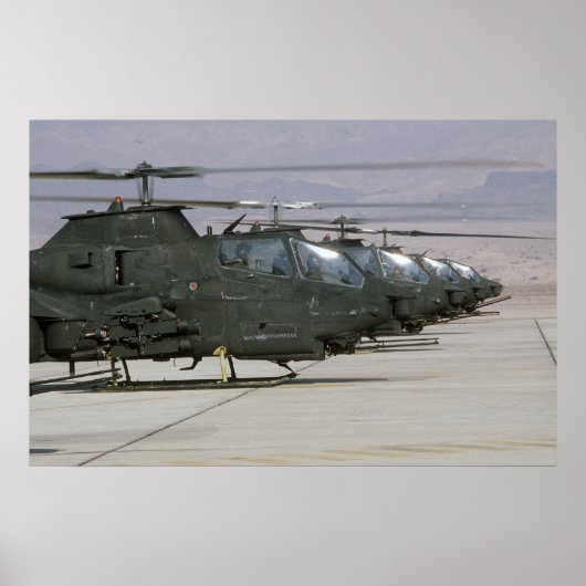 Poster AH-1 Cobras (Devant)