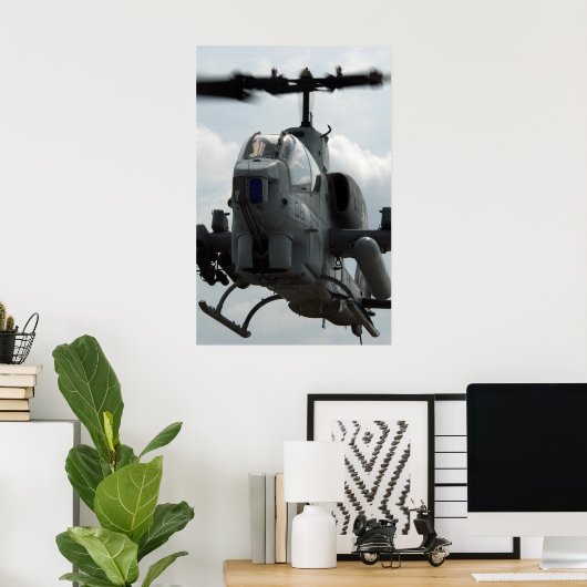 Poster AH-1 Super Cobra (Bureau à domicile)