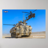 POSTER AH-64E APACHE GUARDIAN (Devant)