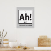 Poster Ah ! L'élément surprise (Cuisine)