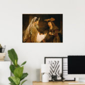 Poster Ahimelech donnant l'épée de Goliath à David (Bureau à domicile)