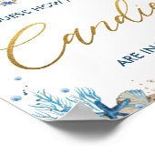 Poster Ahoy C'est un garçon Devinez Nautique Combien de b (Coin)