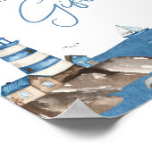 Poster Ahoy It’s A Boy Livres et cadeaux nautiques (Coin)