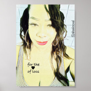 Poster Ahsek Novel For the Love of Locs 13