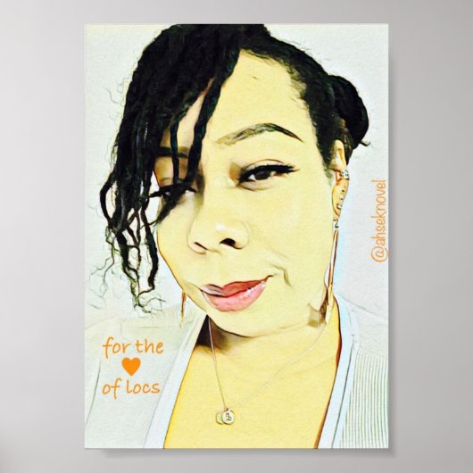Poster Ahsek Novel pour l'amour des Locs 9 (Devant)