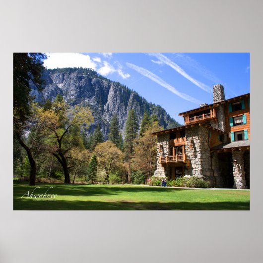 Poster Ahwahnee (Devant)