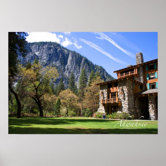 Poster Ahwahnee (Devant)