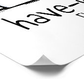 Poster Ai-besoin Havanais Hors-Leash Art™ (Coin)