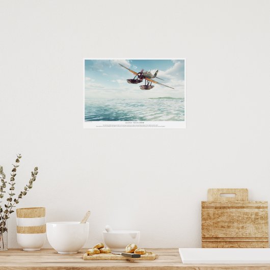 Poster Aichi E13A (Cuisine)