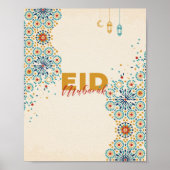 Poster Aïd moubarak (Devant)