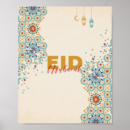 Poster Aïd moubarak (Devant)