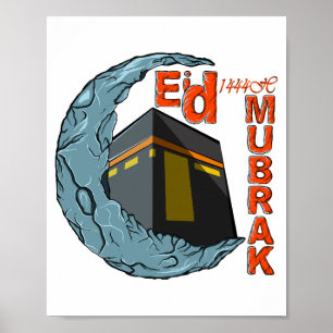 Poster Aïd moubarak