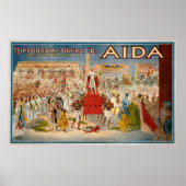 Poster Aida de Giuseppe Verdi (Devant)