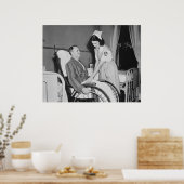 Poster Aide de l'infirmière de la Croix-Rouge : 1940 (Cuisine)