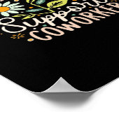 Poster Aide émotionnelle Coworker Classic Chill Meme (Coin)