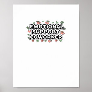 Poster Aide émotionnelle Coworker Classic V2 Classic