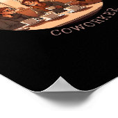 Poster Aide émotionnelle Coworker Motivational Office Com (Coin)