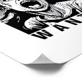 Poster Aide émotionnelle Coworker Recherché Funny Office  (Coin)