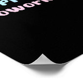 Poster Aide émotionnelle Coworker Trending Sloth (Coin)