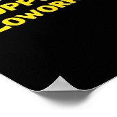 Poster Aide émotionnelle Coworker Viral Meme (Coin)