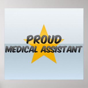 Poster Aide médical fier