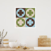 Poster Aide Médicale Pop Art (Cuisine)