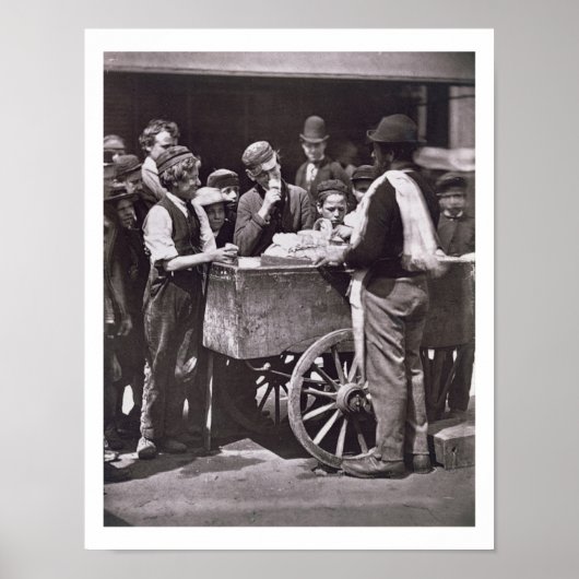 Poster Aidée par Penny Ciem, from Street Life à Londres,  (Devant)