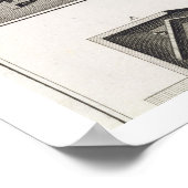 Poster Aides à dessin : une caméra de base en bois obscur (Coin)