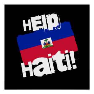 Poster Aidez Haïti !