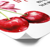 Poster Aidez Maman À Faire De Vous-Même Adressee Cherry D (Coin)