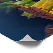 Poster Aidez-nous Étiquettes OGM Foods! (Coin)