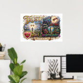 Poster Aie confiance dans l'Éternel - Non dans ta propre (Bureau à domicile)