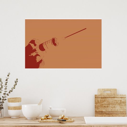 Poster Aigle (Cuisine)