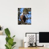 Poster Aigle (Bureau à domicile)