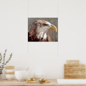 Poster Aigle à tête blanche juvénile (Cuisine)
