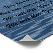 Poster Aigle avec poème (Coin)