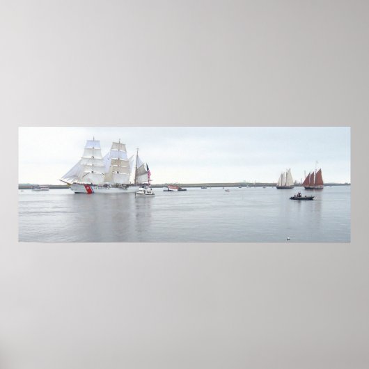 Poster Aigle, aventure et voie maritime (Devant)