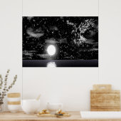 Poster Aigle Bald Dans L'Affiche De L'Étoile (Cuisine)