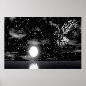 Poster Aigle Bald Dans L'Affiche De L'Étoile (Devant)