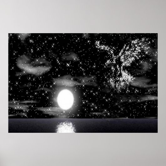 Poster Aigle Bald Dans L'Affiche De L'Étoile (Devant)