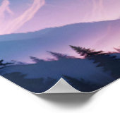 Poster Aigle Bald Double exposition Nature animale Wilder (Coin)