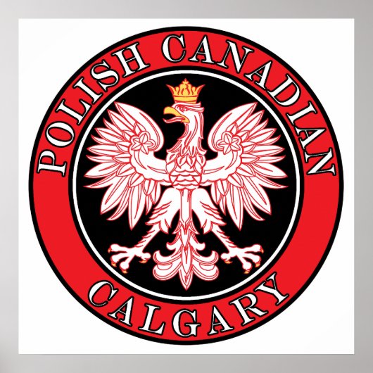 Poster Aigle canadienne de Calgary (Devant)