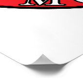 Poster Aigle canadienne de Montréal (Coin)