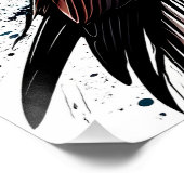 Poster Aigle dans la montagne (Coin)